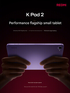 红米 K Pad 2 的核心规格（机译）