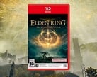 图为艾尔登指环玷污版 Switch 2 零售包装盒