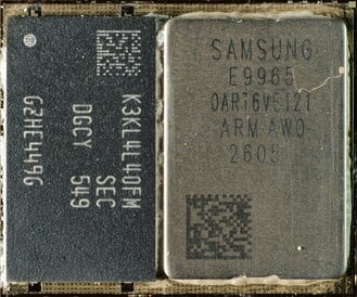 图中所示的Exynos 2600封装