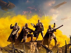 地狱潜水员 2》中的一群士兵。(图片来源：箭头） 