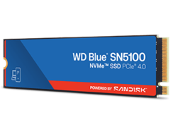 WD Blue SN5100 NVMe：更快的 PCI Express 4.0 存储，更高的价格（图片来源：闪迪）