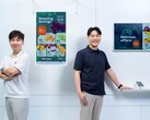三星彩色电子纸开发背后的两位核心人物（图片来源：三星）
