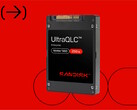 Sandisk UltraQLC 256TB NVMe U.2 SSD 利用 Kioxia BiCS FLASH 3D 闪存技术实现了高容量。(图片来源：闪迪）