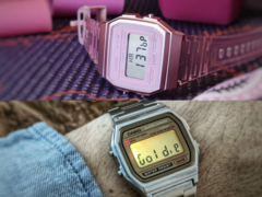 定制的 Ollee Watch 模块不仅可用于卡西欧 F-91W 和 A158W 手表。(图片来源：Ollee Watch）
