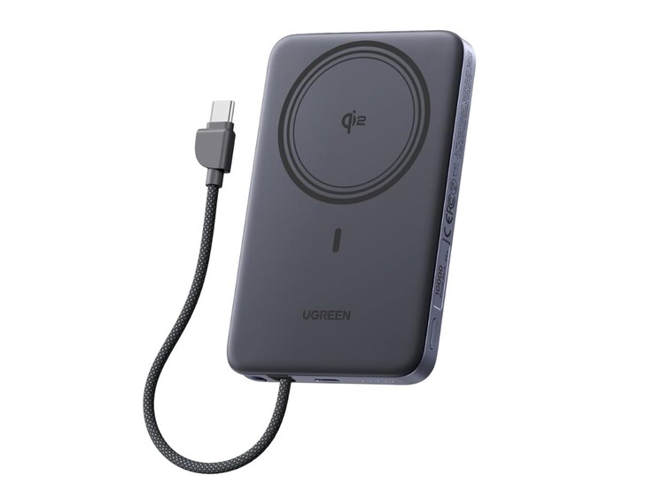 Ugreen MagFlow Air Qi2 超薄磁性移动电源