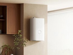 小米的米家智能燃气热水器 Pro（如图）还可以软化水。(图片来源：小米）