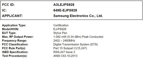 (图片来源：FCC via GSMArena）