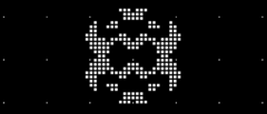 Phone (3) 的全新 Glyph Matrix 界面。(图片来源：Nothing）