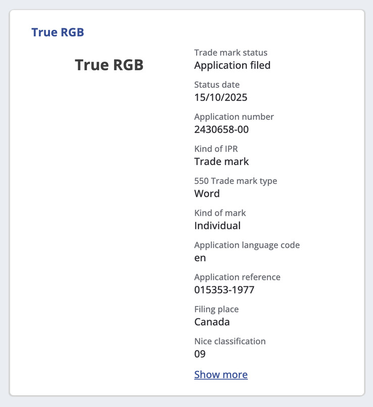 (图片来源：via TM View）