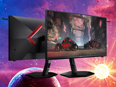 Agon Pro AG327UXM 采用 2,304 个 Mini LED 背光区，峰值亮度超过 1,500 尼特。(图片来源：AOC - 已编辑）