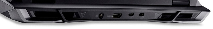 后部电源端口、HDMI 2.1、USB 4（USB-C；电力传输、Displayport）、USB 3.2 Gen 2（USB-C；电力传输、Displayport）