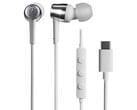 Audio-Technica ATH-CKD30C USB-C 入耳式耳机配备了高品质数模转换器(DAC)和四种尺寸的耳塞。