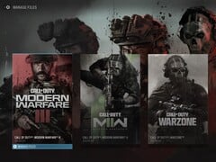 使命召唤》总部发射器与《现代战争 2》和《现代战争 3》合影（图片来源：Activision）