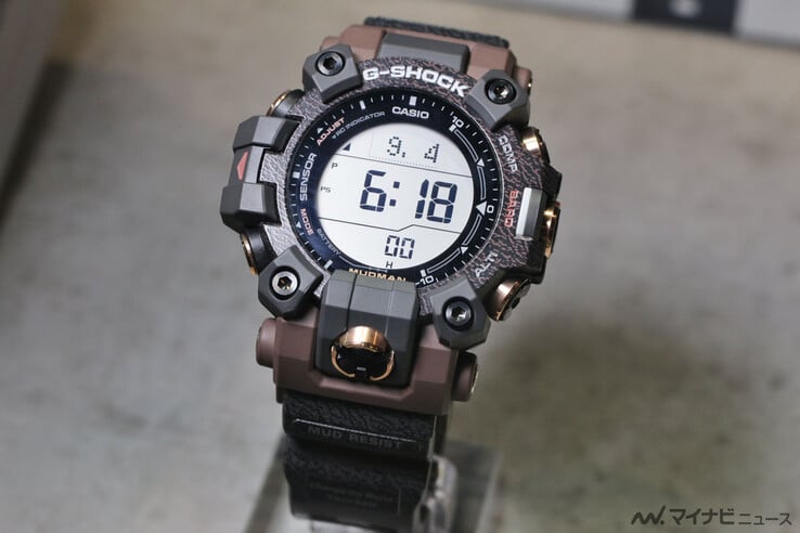卡西欧 G-Shock Mudman GW-9502KJ-8 手表。(图片来源:MyNavi News)