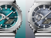 卡西欧 G-Shock GM-2110D-3A1（左）和 GM-2110D-8A（右）。(图片来源：卡西欧）