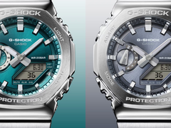 卡西欧 G-Shock GM-2110D-3A1(左)和 GM-2110D-8A(右)。(图片来源:卡西欧)