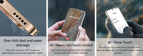 Honor X70 Refresh Edition 功能丰富，包括手套模式。