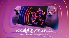 微星更新了 Claw 8 手持设备,配备了新的英特尔硬件