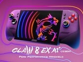 微星更新了 Claw 8 手持设备，配备了新的英特尔硬件