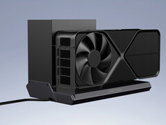 DEG2 具有 OCuLink 和 Thunderbolt 5 功能。图：DEG1 eGPU 底座。(图片来源：Minisforum - 已编辑）