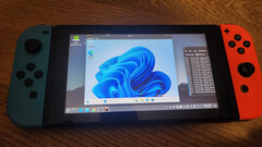 Windows 11 几乎无法在任天堂 Switch 上运行任何任务（图片来源：@Patrosi73 on X）