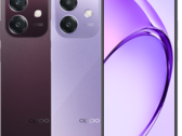 Oppo A5i 智能手机有星空紫和星云红两种配色（图片来源：Oppo）