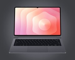 Galaxy Tab S11 Ultra 与专业键盘的搭配非常像一台传统的笔记本电脑。