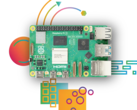 Raspberry 上个月刚刚发布的 Pi 5。(图片来源： Pi）Raspberry 