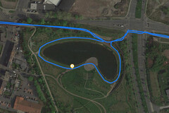 GPS test: Garmin Edge 500 – Cycling around a lake