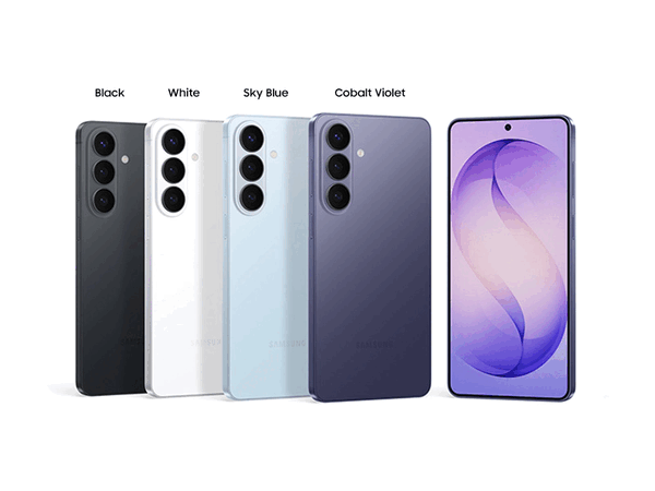Galaxy S26 有六种颜色，其中四种颜色在所有零售商处销售。