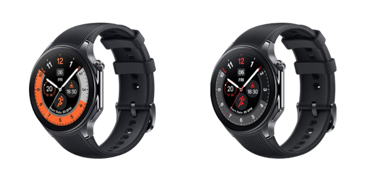 Oppo Watch X（左）和 OnePlus Watch 2（右）。(图片来源：Oppo/OnePlus）