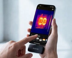 Rision 最新推出的热成像相机利用智能手机摄像头来提升图像质量。