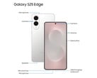 Galaxy S25 Edge 在欧元区的起价超过 1200 欧元。(图片来源：via Evan Blass）