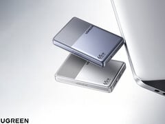 Nexode Air 65W Slim 在中国的售价约为 19 美元。图为展示该充电器两种配色的宣传图。