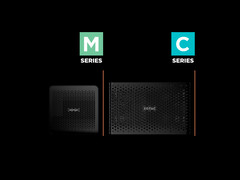 Zotac 在 Computex 2025 上推出了新款 M 系列和 C 系列迷你 PC。图:两款新型迷你 PC。(图片来源:Zotac - 已编辑)