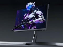 图为配备 27 英寸显示屏的 AOC AG277UX 游戏显示器 