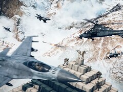 战地 6》中的飞机和直升机（图片来源：Steam）