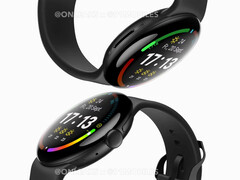 谷歌似乎只是调整了第四代 Pixel Watch 的设计。(图片来源：91mobiles &amp;amp; OnLeaks）