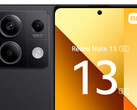 Redmi Note 13 5G 的 "石墨黑 "配色。(图片来源：Aldi Talk）
