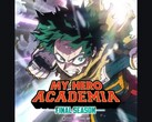 我的英雄学院》（My Hero Academia：我的英雄学院：最终季》的宣传海报，绿谷出久（Deku）在动感的背景衬托下，活力四射，表情凝重。(图片来源：@MHAOfficial via X)