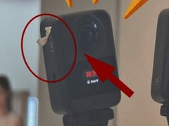 新款 Osmo 360 的特写镜头。