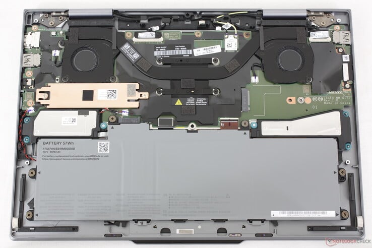ThinkPad X1 2 合 1 第 10 代内部配置