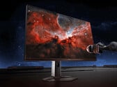 迷你 LED 游戏显示器 G Pro 27Qi 2026 采用平面外观和哑光显示涂层。