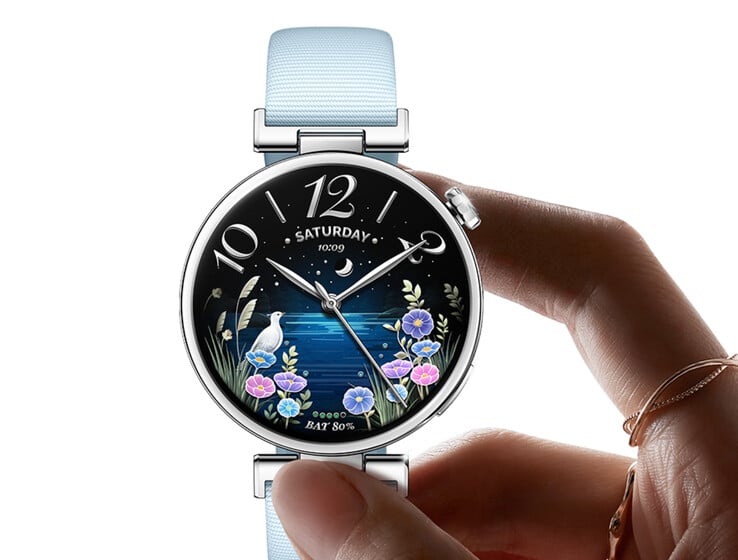 Watch S5 41 毫米款的电池容量比前代产品增加了 84%。 