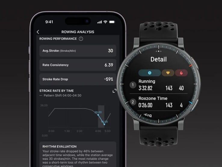 Amazfit Active Max 智能手表的 HYROX 分析功能