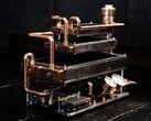 铜管和压力表为 Billet Labs 的 PC 带来了蒸汽朋克风格的外观。