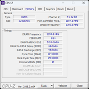 CPU-Z 内存