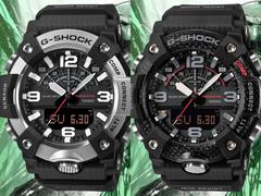 图为即将发布的卡西欧 G-Shock GG-B100X 系列新款手表的两张泄露图片。(图片来源：@geesgshock on Instagram）