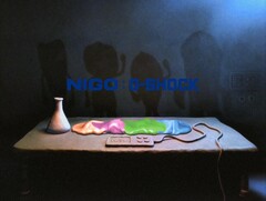 卡西欧 G-Shock 再次与 Nigo 合作，并在社交媒体上进行了预告（上图）。(图片来源：Gshock_jp via Instagram）