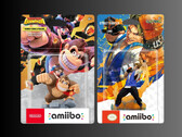 Donkey Kong Bananza 和 Street Fighter 6 amiibos（图片来源：百思买，有编辑）。